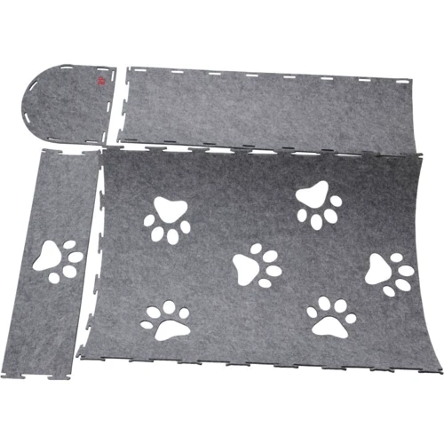 Будиночок-тунель для кішки Red Point "Kitty Tunnel" з мишкою сірий 850х280х280 мм (ТН.01.В.11.00.216) фото 12