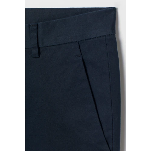 Брюки H&M 7443069 54 синие: Фасон Чиносы