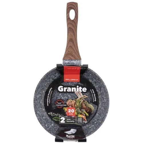 Florina Granite 20 см (1P0153): Тип сковороды Традиционная