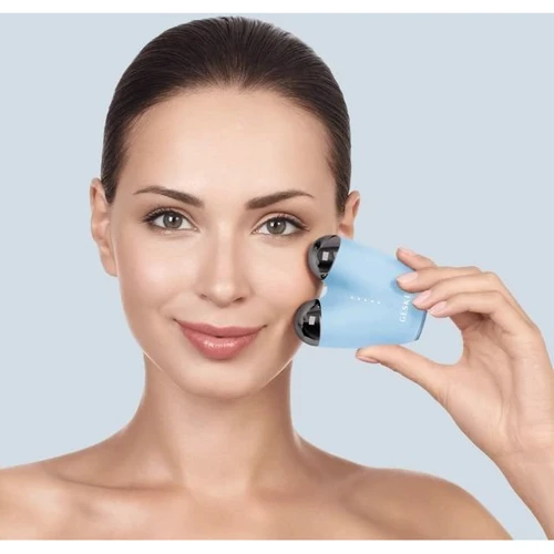 Микротоковый подтягиватель лица GESKE MicroCurrent Face-Lifter 6в1 aquamarine фото 4