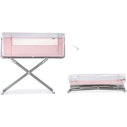 Приставная кроватка Hauck Face to Me Pink 60852-4