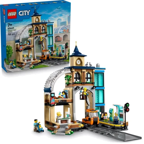 Конструктор LEGO City Центральный железнодорожный вокзал (60469)