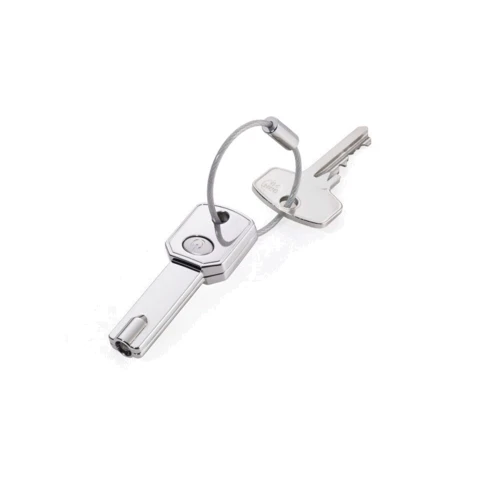 Брелок-ліхтарик Troika Light key сріблястий (KR15-40/CH): Матеріал Металл
