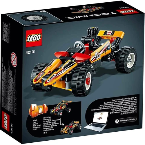 Конструктор LEGO Technic Багги (42101): Количество деталей, шт. 117