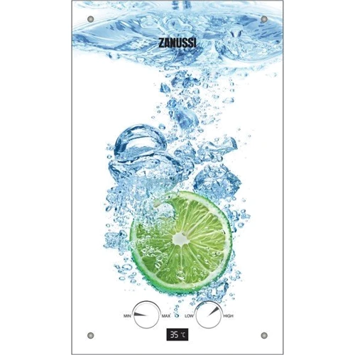 Водонагрівач газовий Zanussi GWH 10 Fonte Glass Lime