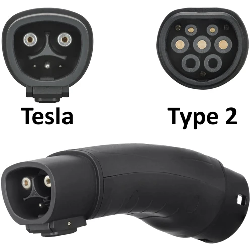 Адаптер Olink NACS TESLA - Type 2 AC 32A Max для электромобилей из Европы