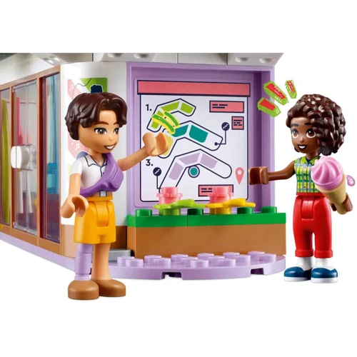 Конструктор LEGO Friends Торговый центр в Хартлейк-Сити (42604): Количество деталей, шт. 1237