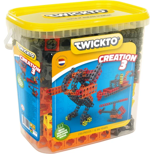 Конструктор TWICKTO Creation #3 НАБОР ДЛЯ ТВОРЧЕСТВА, 235 деталей