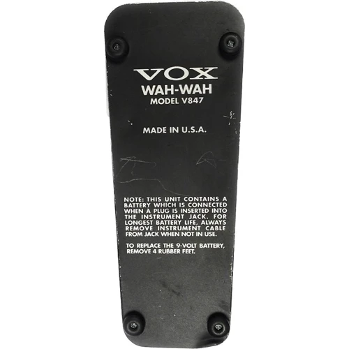 Педаль гитарных эффектов Гитарная педаль эффекта вау-вау Vox WAH V847-A: Принцип действия Аналоговый