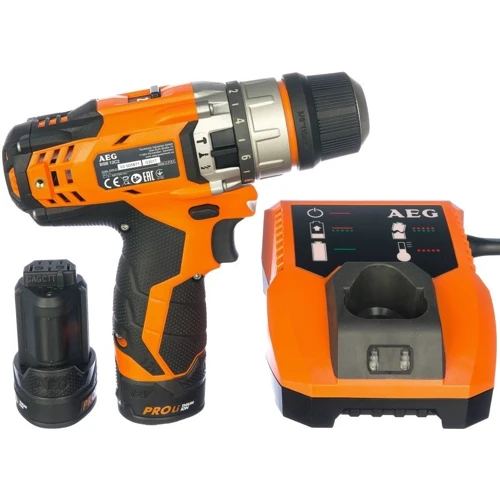 Дрель AEG BSB 12 C2 Li-KIT2B (4935447996) с набором: Назначение бытовой