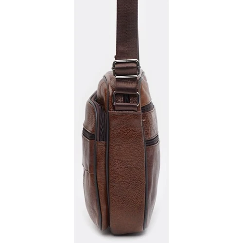 Мужская сумка через плечо Keizer коричневая (K18460br-brown): Тип Сумки