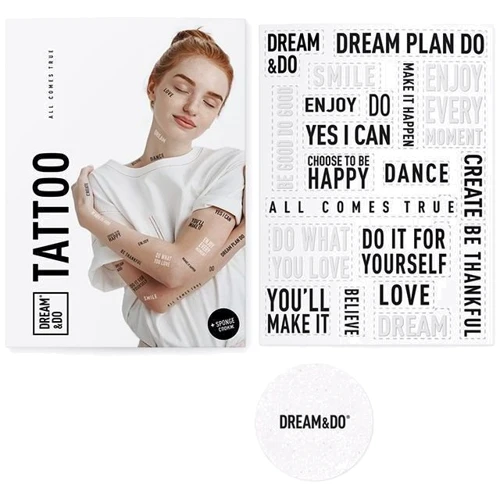 Временные тату 1DEA.me Dream&Do Mix english (DDTen) фото 3