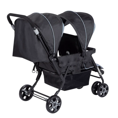 Прогулочная коляска для двойни Bebe Confort Teamy (Shadow Block): Возможность установки люльки нет