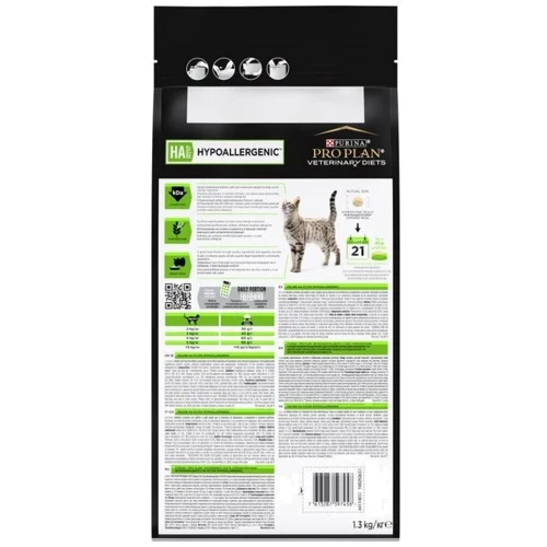 Сухий корм для котів Pro Plan Veterinary Diets HA Харчові алергії 325 г (7613035154438/7613287597526): Вік Для всіх