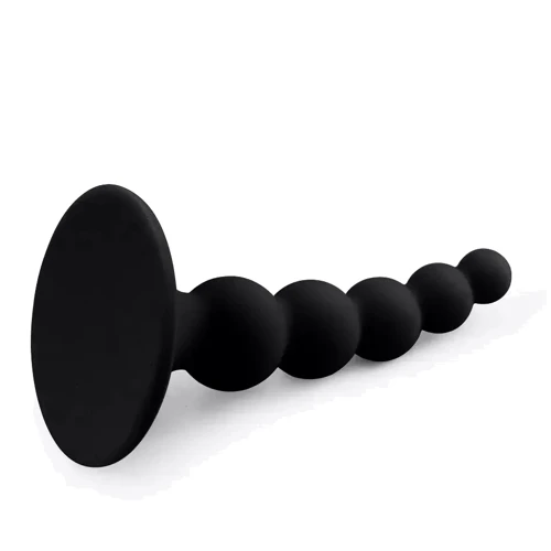 Анальная пробка-ёлочка на присоске LoveToy Lure Me Beaded Butt Plug 4"