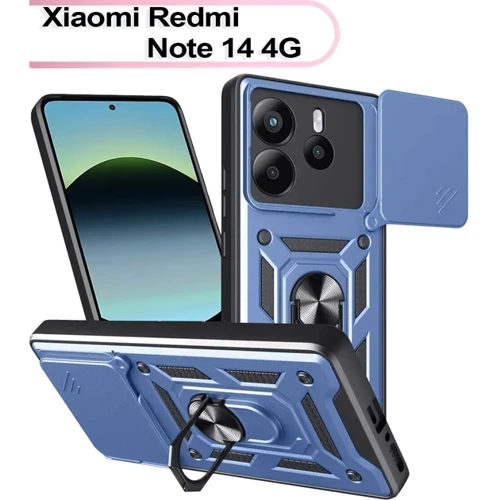 Чехол для телефонов BeCover Military Blue for Xiaomi Redmi Note 14 4G (713452)