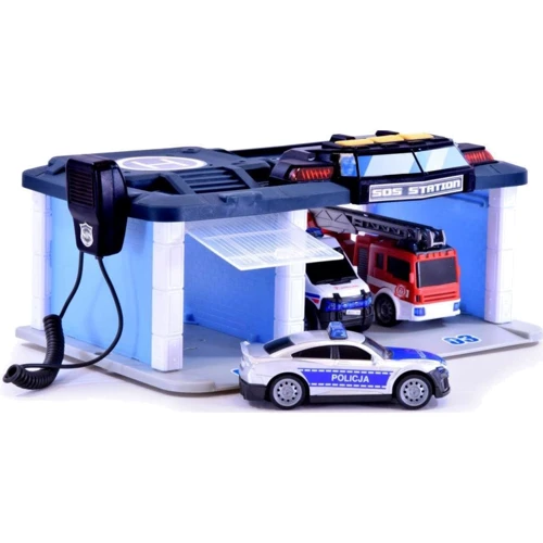 Игровой набор Dickie Toys Спасательный центр со звуковыми и световыми эффектами (3716015)