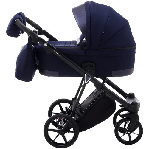 Коляска 2 в 1 Adamex Gallo Thermo GA-9 deep blue фото 11
