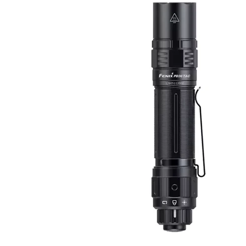 Ліхтар туристичний Fenix PD36TAC: Максимальний час роботи, год 160