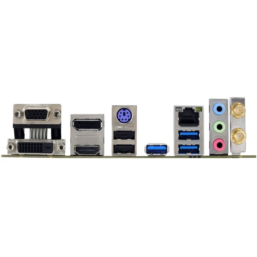BIOSTAR B760MZ-E PRO: Роз'єми на платі USB 3.2 Gen 2, USB 3.2 Gen 1, USB 2.0, СОМ, SATA 3.0, M.2, PCI Express x1