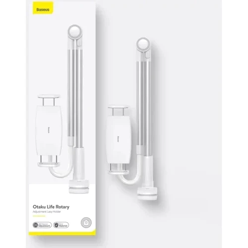 Держатель Baseus Desk Holder Otaku life Rotary Adjustment Lazy Pro Silver (LUZQ000012) фото 18