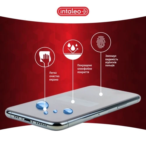Аксессуар для смартфона Intaleo Tempered Glass Full Glue Black for Xiaomi Redmi 12C: Материал стекло