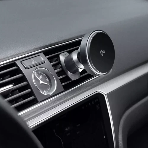 Держатель Proove Car Holder Wireless Charger Light Circle Qi2 15W Black (WHLC15010002): Совместимость Для смартфона, Apple