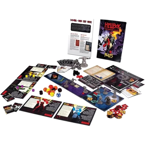 Настільна гра Mantic Games Hellboy - The Board Game - EN Англійською мовою: Вік от 18-ти лет