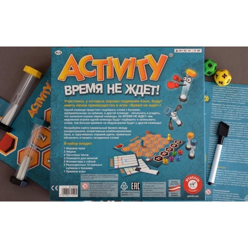 Настольная игра Piatnik Activity Время не ждет (рус.): Производитель Piatnik