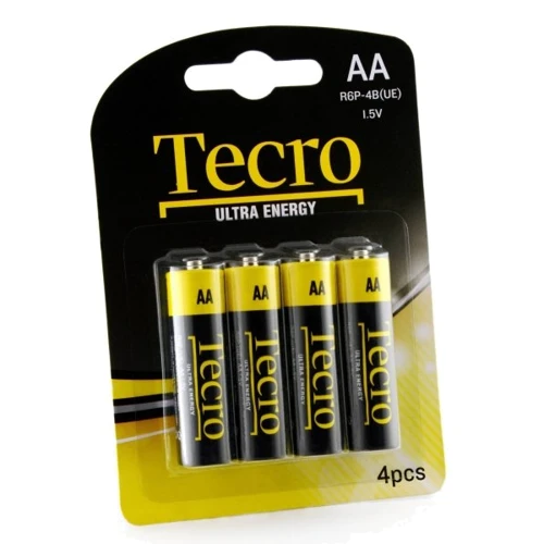 Tecro AA bat Carbon-Zinc 4шт Extra Energy R6P-4B(UE)