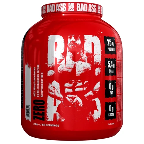 Протеїн Fitness authority BAD ASS Zero 2 kg / 66 servings / ваніль