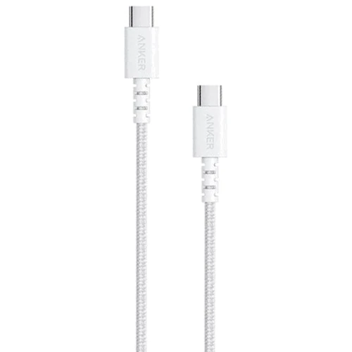 Кабель ANKER Cable USB-C to USB-C 2.0 Powerline Select+ 1.8m White (A8033H21)