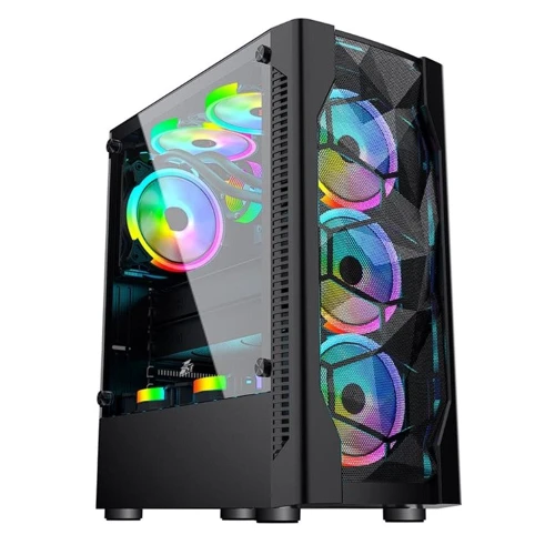 Корпус 1stPlayer D4-4R1-BK
