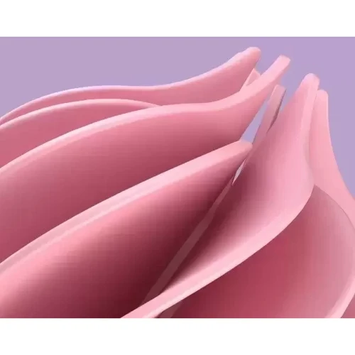 Стимулятор для клитора с вращающимися лепестками Satisfyer Lay-On - Sweet Treat Pink/Brown