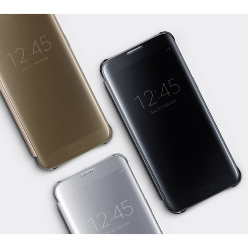 Аксессуар для смартфона Samsung Clear View Case Black (EF-ZG935CBEGRU) for Samsung G935 Galaxy S7 Edge