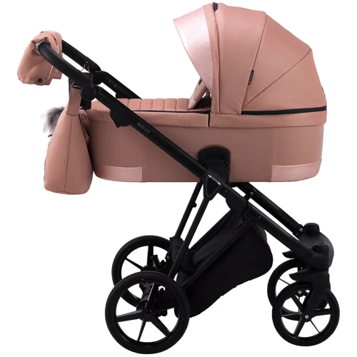 Коляска 2 в 1 Adamex Gallo Thermo GA-4 rose pink фото 11
