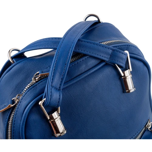 Жіночий рюкзак Laskara синій (LK-10237-blue): Стиль Повсякденний (Casual)