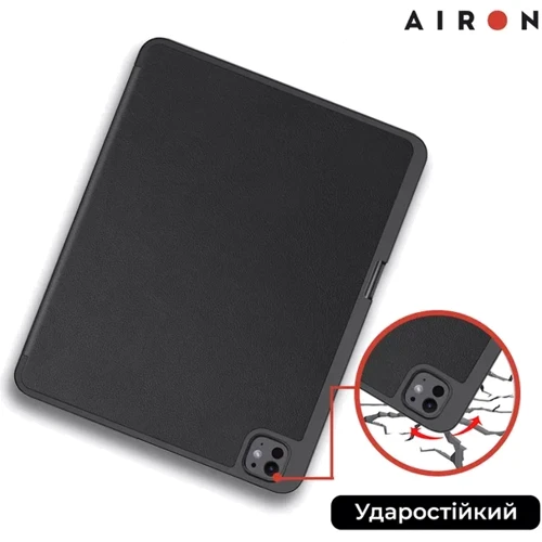 Аксесуар для iPad AirOn Premium SOFT Case Black для iPad Pro 13 2024 M4 фото 5