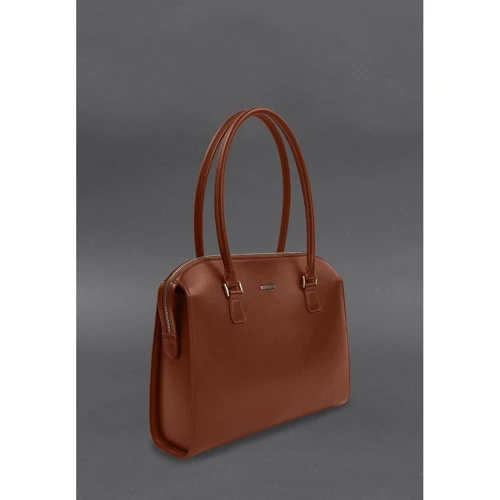Женская сумка тоут BlankNote Business коричневая (BN-BAG-57-k): Страна производитель Украина