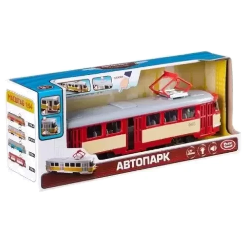 Трамвай Play Smart 9708D с открывающимися дверями