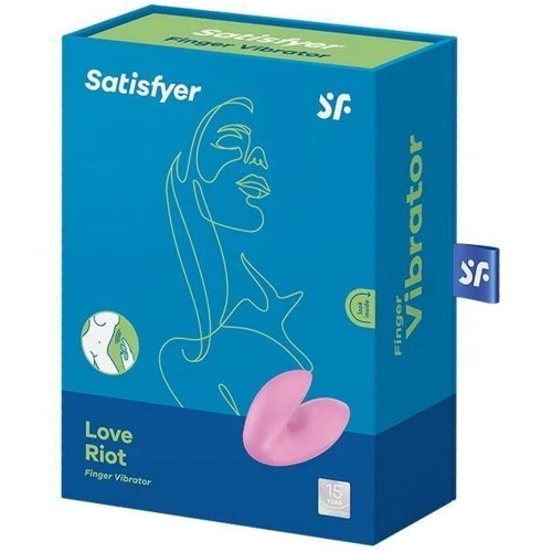 Вибратор на палец Satisfyer Love Riot Pink