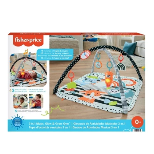 Килимок-ігровий центр 3-в-1 Fisher-Price Веселі розваги (HBP41) фото 4