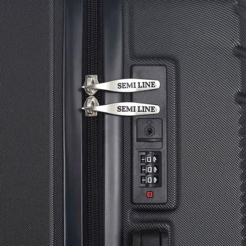 Чемодан Semi Line 28" (L) Black (T5789-3): Застежка Молния