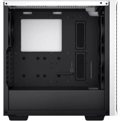 Корпус Deepcool CK560 White (R-CK560-BKAAE4-G-1): Матеріал передній панелі пластик і сталь