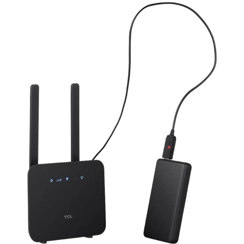 Маршрутизатор Wi-Fi TCL LINKHUB LTE Home Station (HH42CV2) + Powerbank 15000мАгод + USB кабель 5V-12V