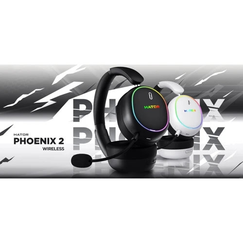 Наушники HATOR Phoenix 2 Wireless Black (ESH40) фото 8