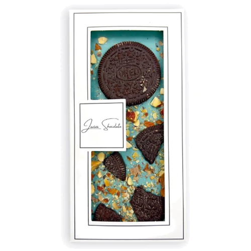 Шоколад Laviva Chocolate White chocolate "Oreo" 28 % Орео белый 90 г (UA-0253)