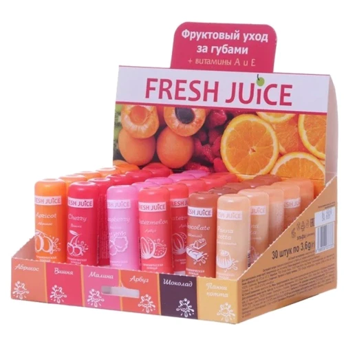 Fresh Juice Гигиеническая помада в ассортименте 3.6 g фото 1