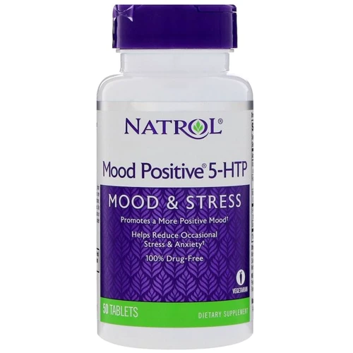 Natrol Mood Positive 5-HTP 50 Tabs 5-Гидрокситриптофан