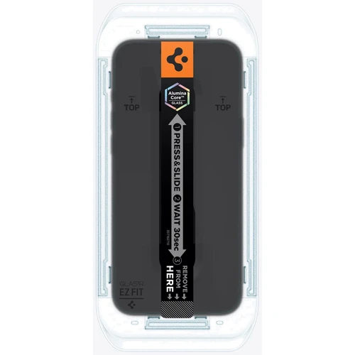 Захисне скло для iPhone Spigen Tempered Glass EZ FIT Glas.tR SLIM 2 Pack (AGL07907) для iPhone 17 Pro Max